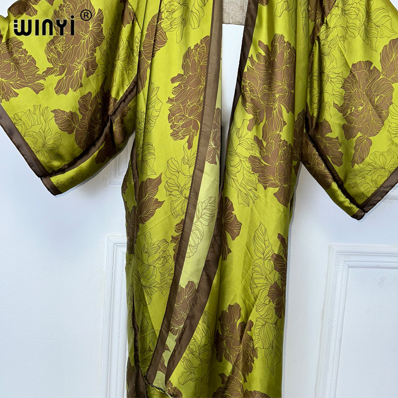 WINYI Africa boho print Kimono – Cover Up Kaftan recenzja i cena