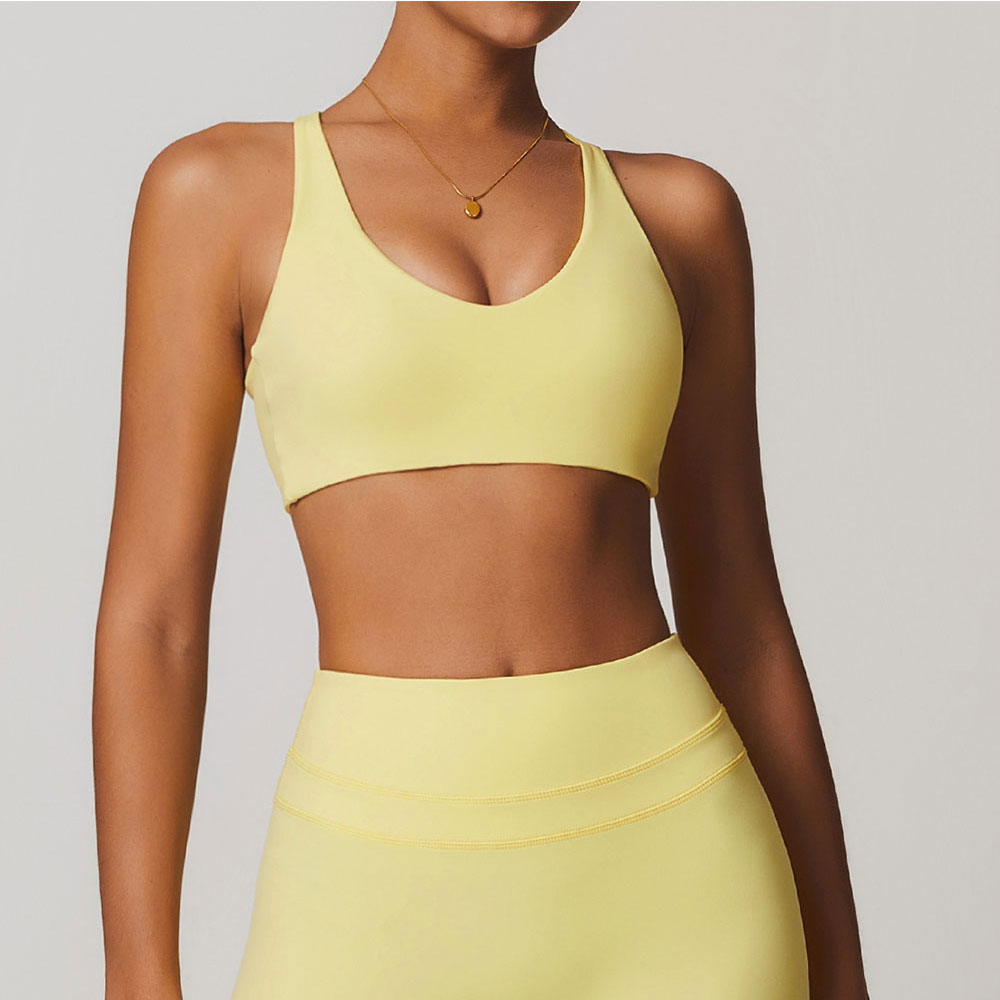 JUREN Sports Bra Women Fitness – Bralette Triangle Set recenzja i cena