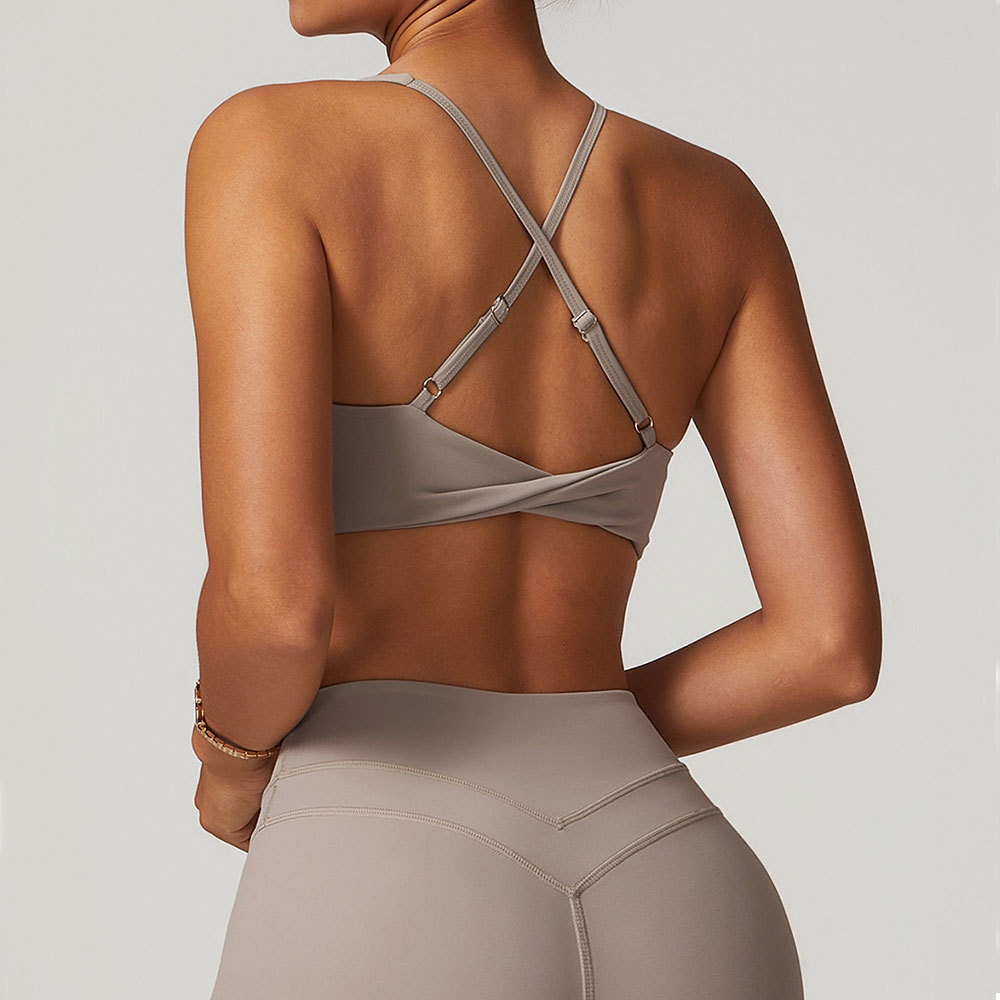 JUREN Sports Bra Women Fitness – Bralette Triangle Set recenzja i cena