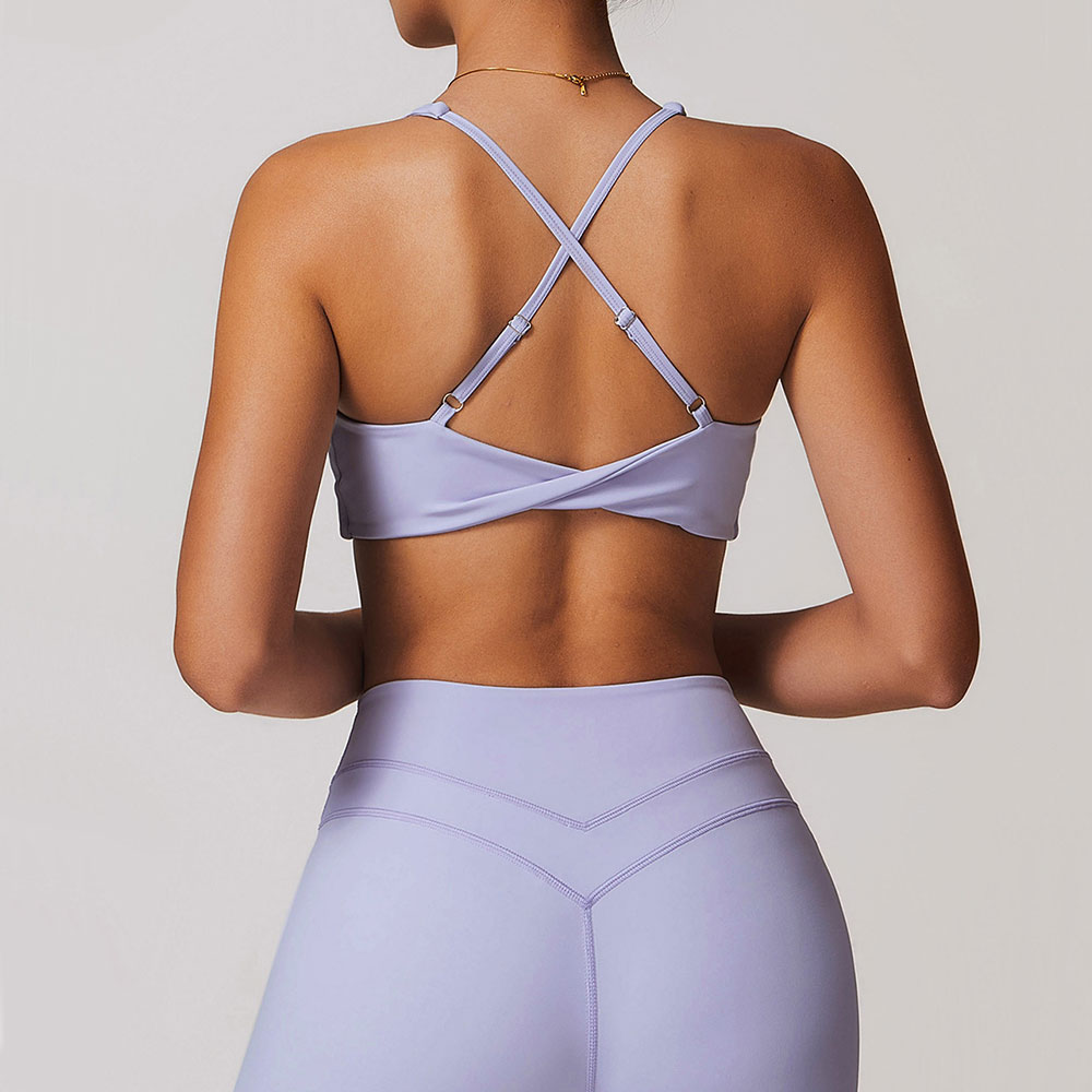 JUREN Sports Bra Women Fitness – Bralette Triangle Set recenzja i cena