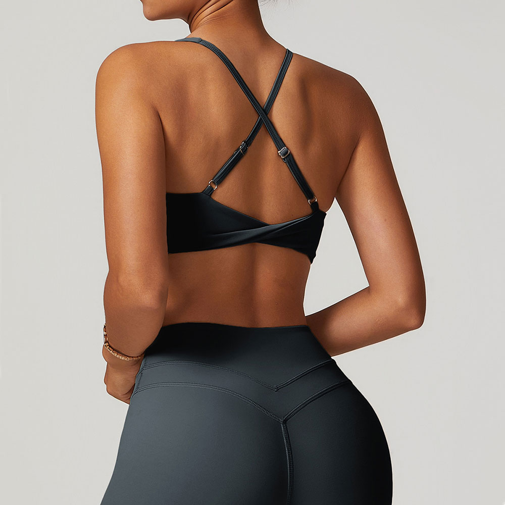 JUREN Sports Bra Women Fitness – Bralette Triangle Set recenzja i cena