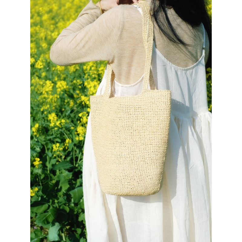 330g Raffia Yarn for Hand Knit – Crochet Bag Raffia recenzja i cena