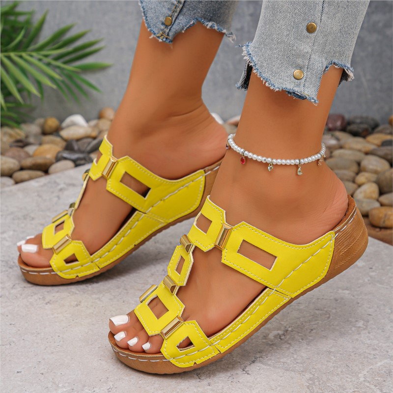 Fashion Shoes Sandals Women We – Wedge Espadrille Women recenzja i cena