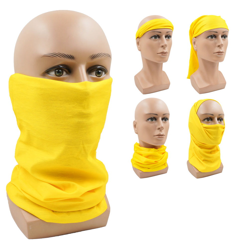 Yellow Multifunction Cycling N – Headband Summer Knit recenzja i cena