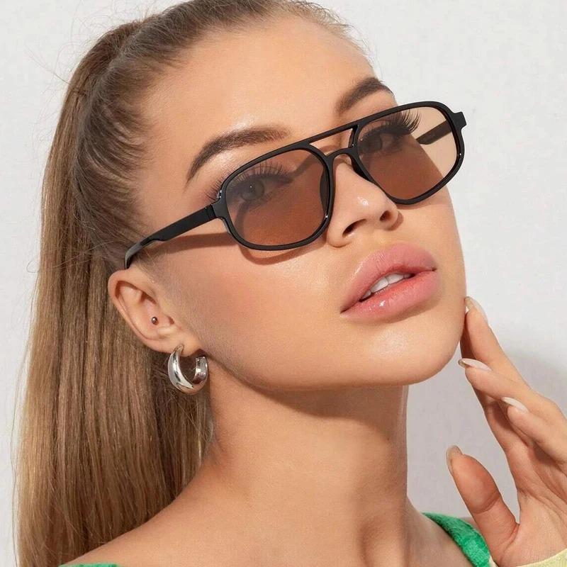 New Retro Double Bridge Sungla – Sunglasses Cat Eye recenzja i cena