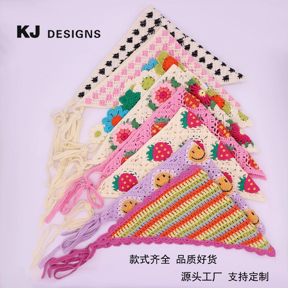 2025 Hand Crochet Daisy Bandan – Headband Summer Knit recenzja i cena