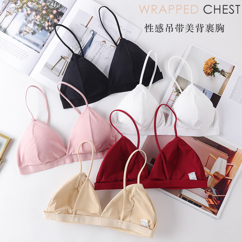 3D Sexy Lingerie Seamless Spor – Bralette Triangle Set recenzja i cena