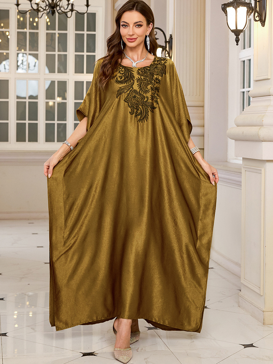 Women Embroidered Long Caftans – Cover Up Kaftan recenzja i cena