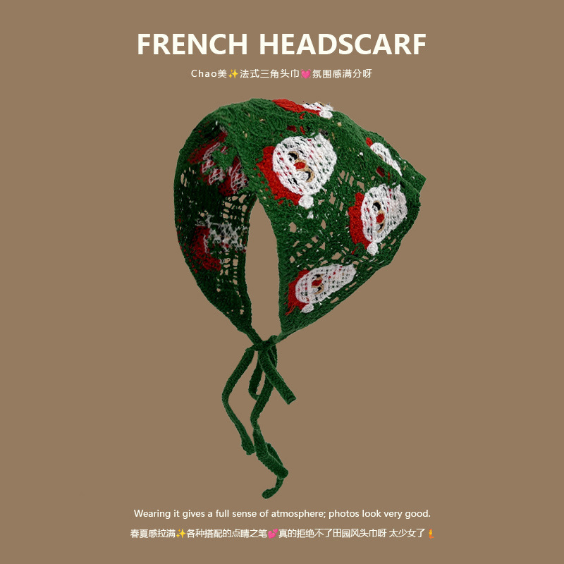 Knit Triangle Headband French  – Headband Summer Knit recenzja i cena