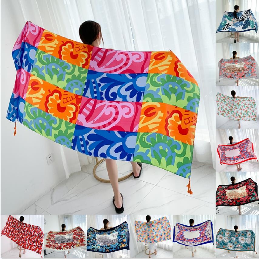 90x185cm Cotton Linen Print Su – Linen Dress Wrap recenzja i cena
