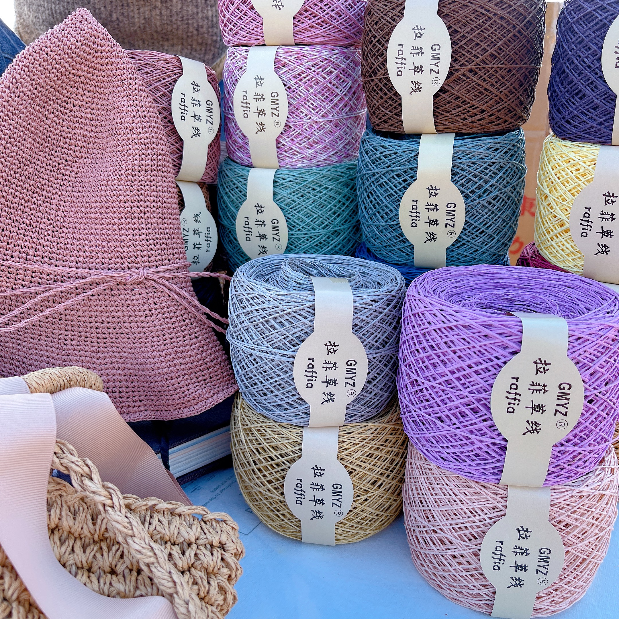 220M/Roll Washable Japanese Pl – Crochet Bag Raffia recenzja i cena