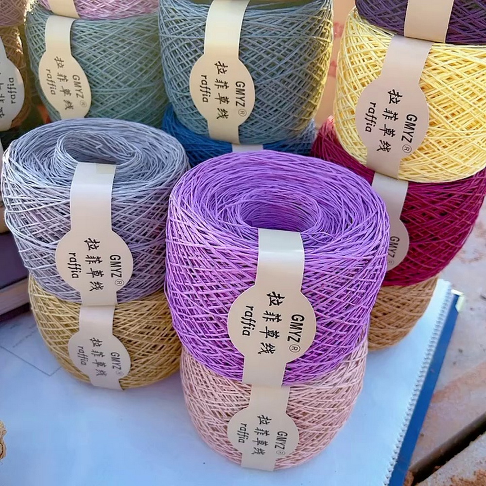 220M/Roll Washable Japanese Pl – Crochet Bag Raffia recenzja i cena