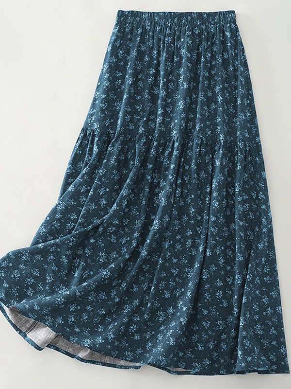 High Waist Floral Print Midi S – Midi Skirt Floral recenzja i cena