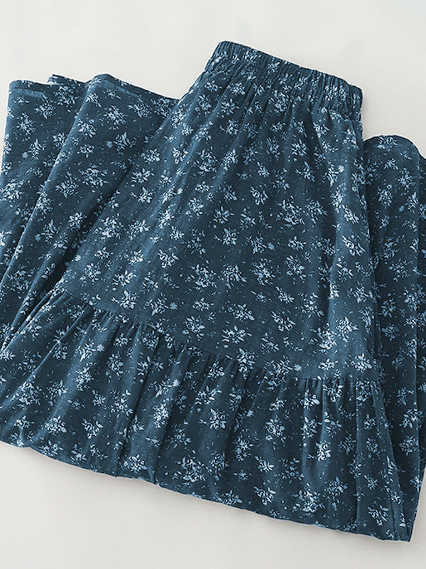 High Waist Floral Print Midi S – Midi Skirt Floral recenzja i cena