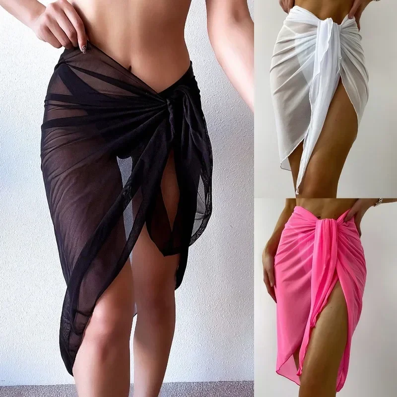 Summer Beach Dress Wrap Sheer  – Cover Up Kaftan recenzja i cena